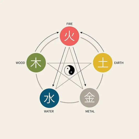 The Five Elements in Chinese Jewelry Design: Cultural Harmony through Metal, Wood, Water, Fire, and Earth