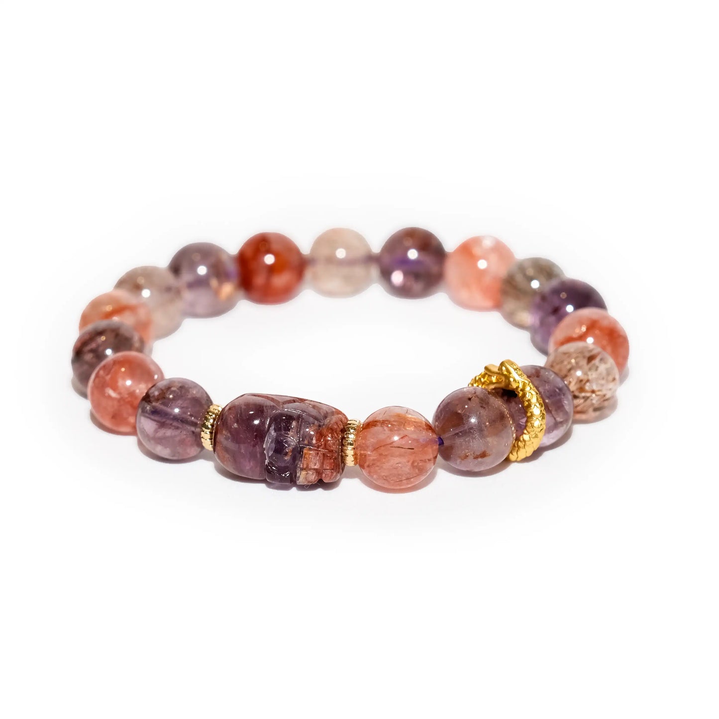 Dragon Fortune Amethyst Bracelet