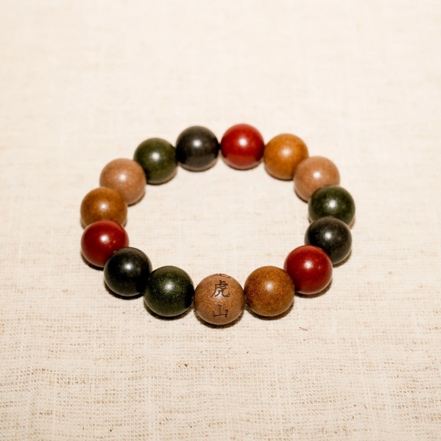 Dragon-Tiger Mountain Herbal Bead Bracelet Set
