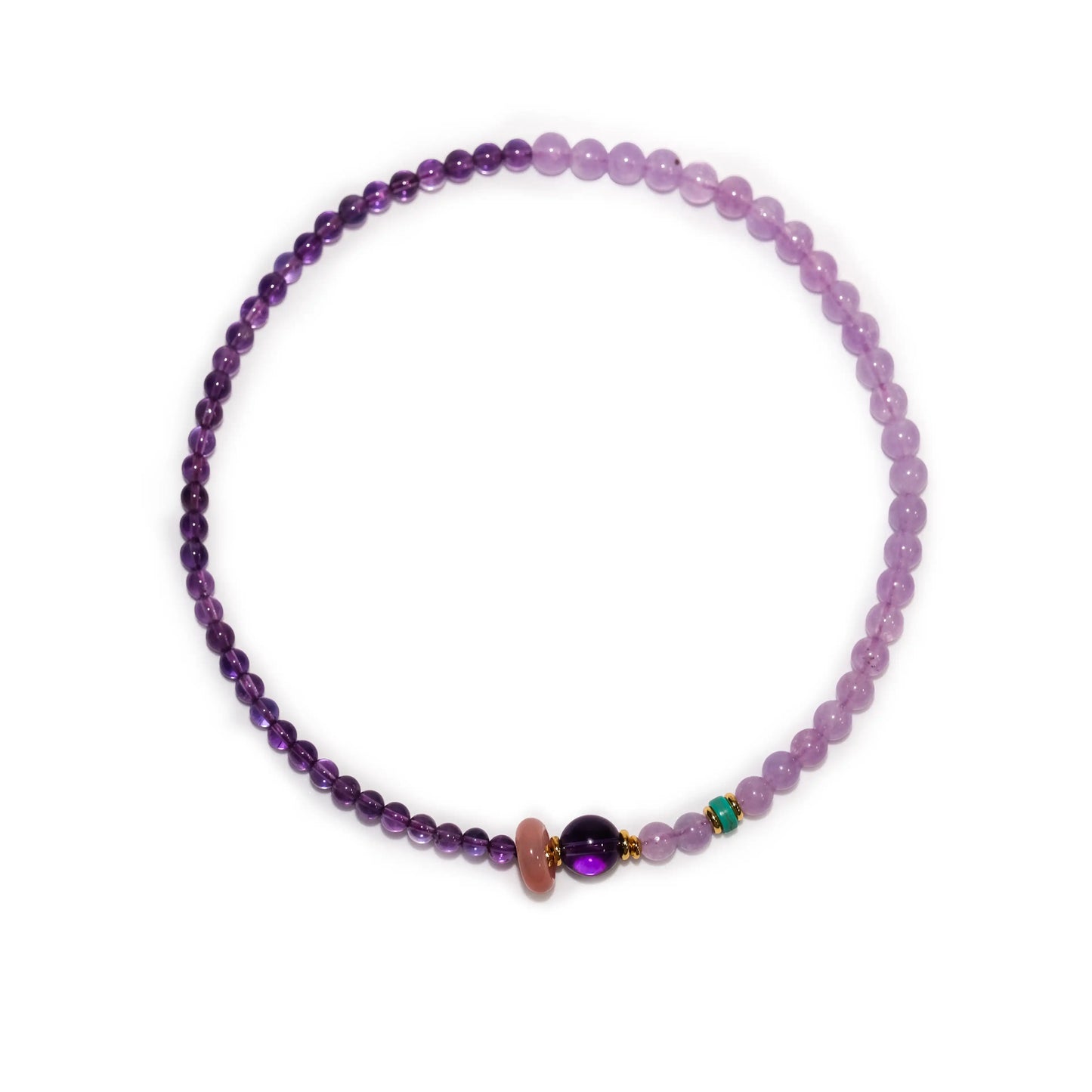 Amethyst Loop Bracelet