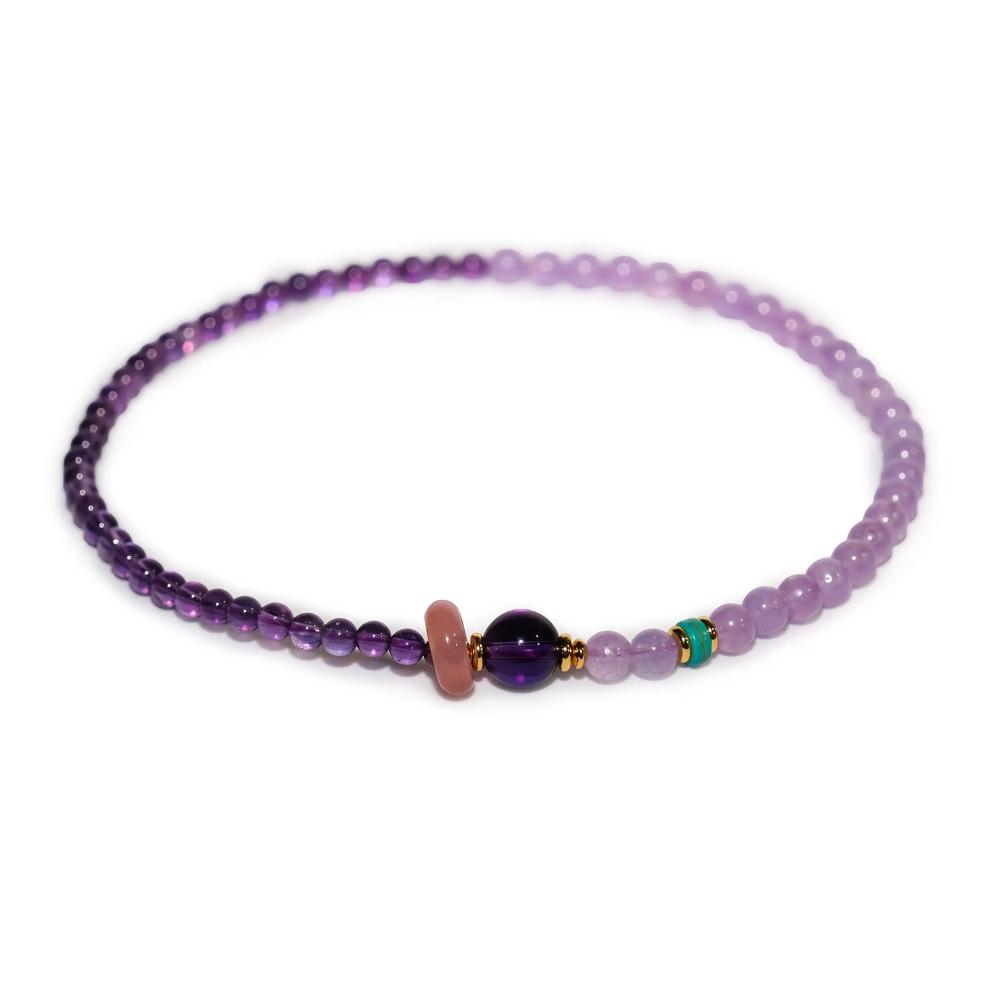 Amethyst Loop Bracelet