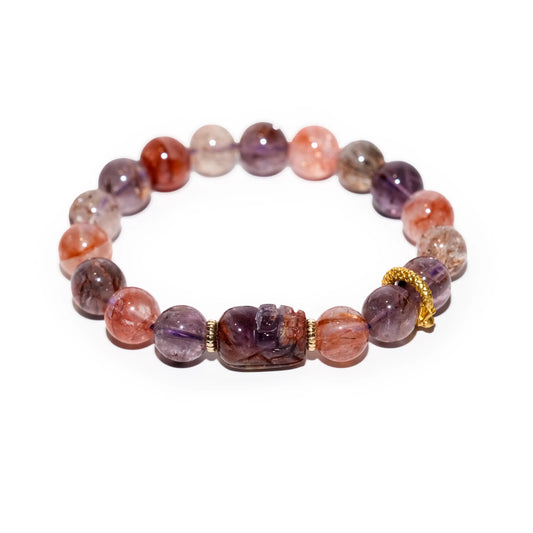 Dragon Fortune Amethyst Bracelet
