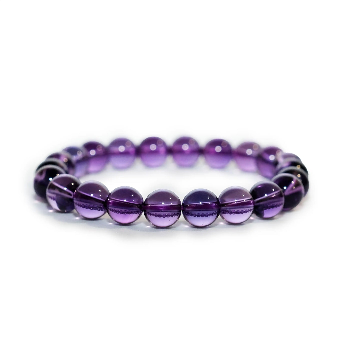 Amethyst Bracelet In Three Sizes(12mm/10mm/8mm)
