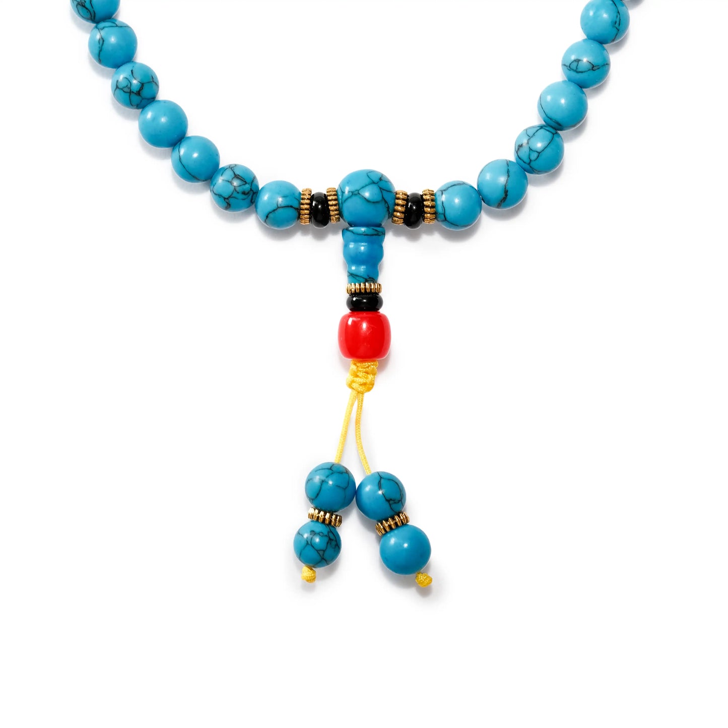 Turquoise Mala Beads – Sky Blue 108 Beads